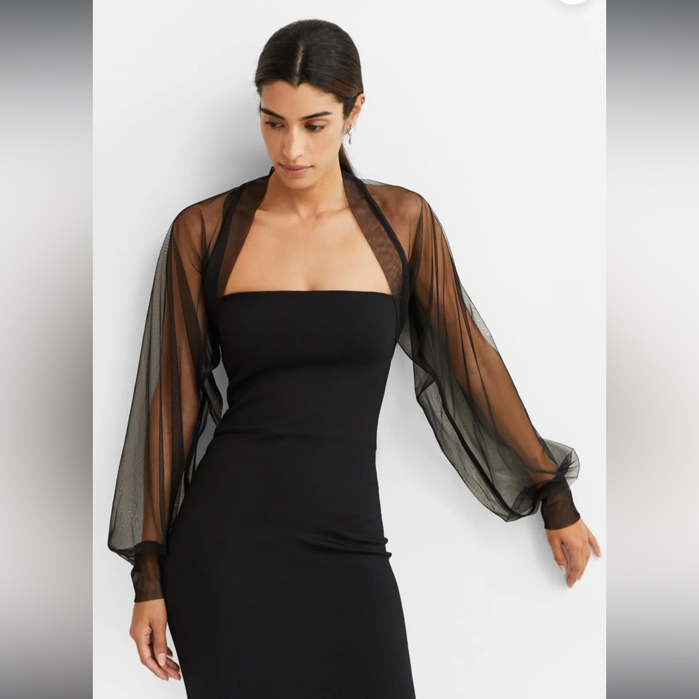 NWT MarcellaNYC Metro Strapless Dress & Olympia Bolero - Size XL